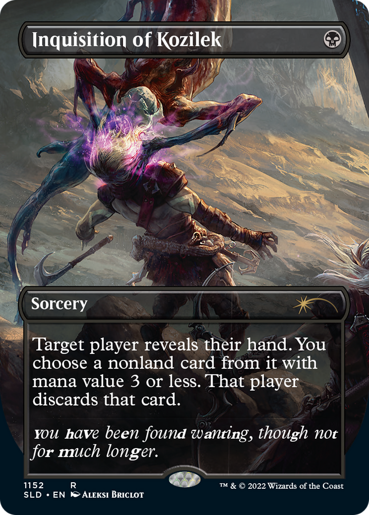 Inquisition of Kozilek (SLD-1152)  Foil - Secret Lair Drop (Borderless)