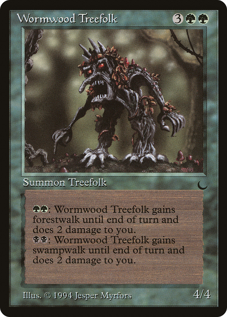Wormwood Treefolk (DRK-)  - The Dark
