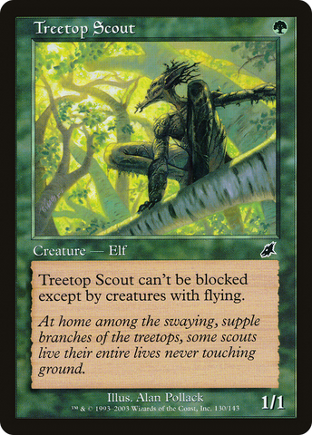 Treetop Scout (SCG-130) - Scourge Foil