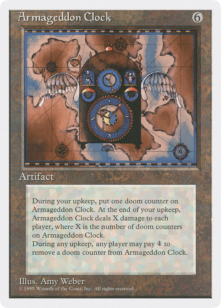 Armageddon Clock (4ED-)  - Fourth Edition