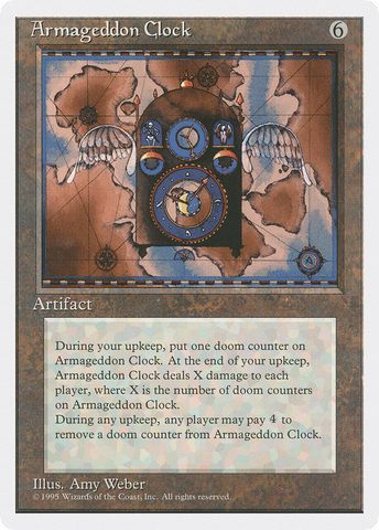 Armageddon Clock (4ED-)  - Fourth Edition