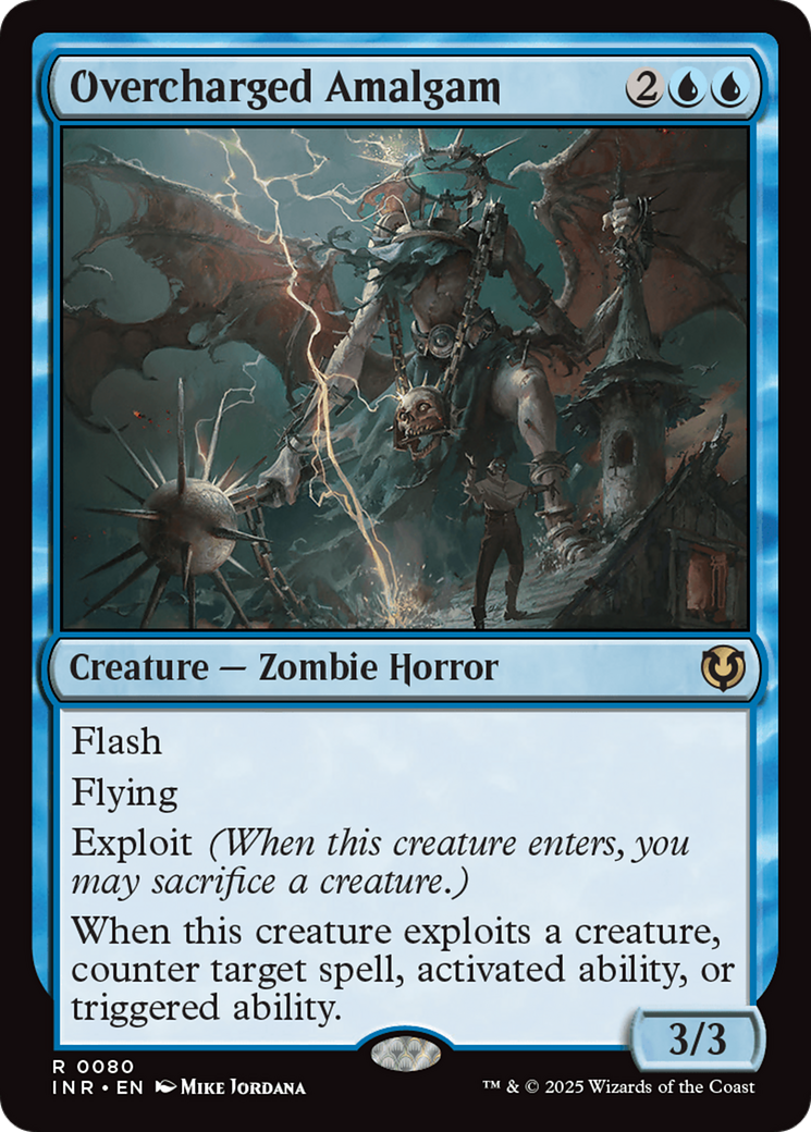 Overcharged Amalgam (INR-080)  Foil - Innistrad Remastered