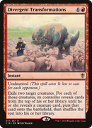 Divergent Transformations (C16-017)  - Commander 2016