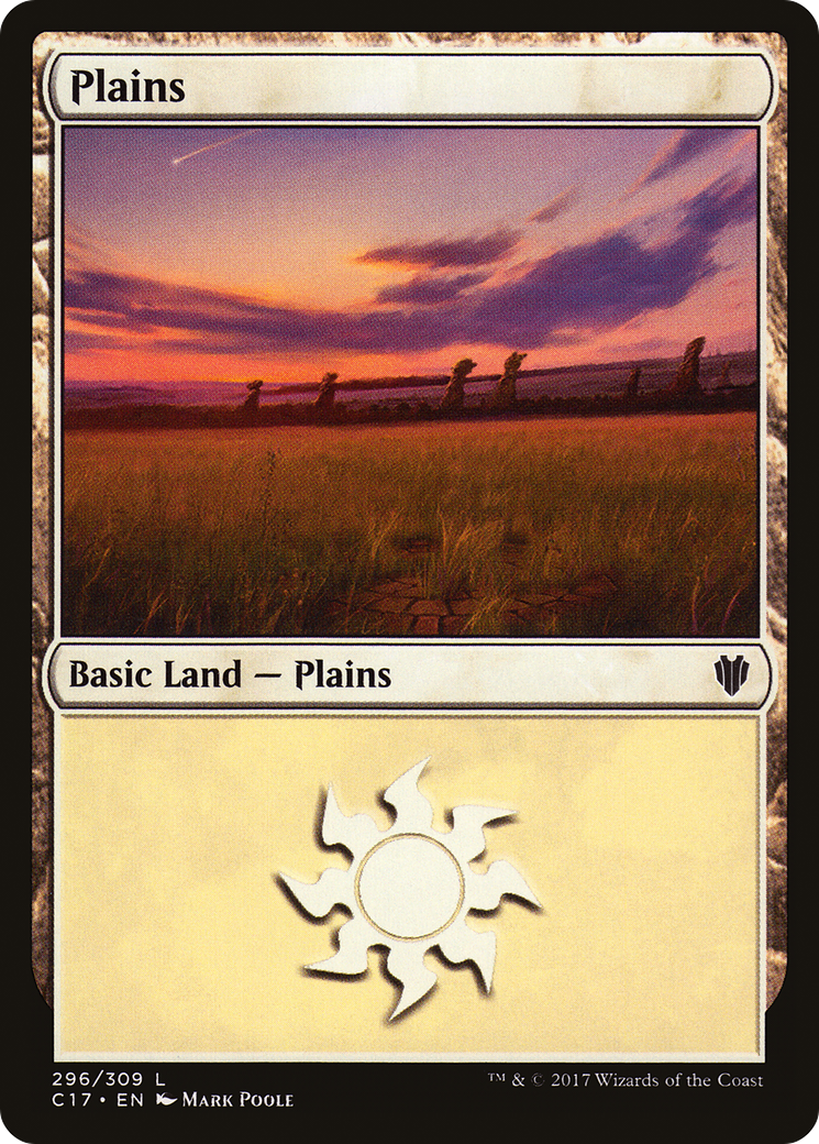 Plains (296) (C17-296)  - Commander 2017