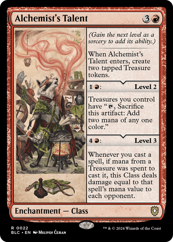 Alchemist's Talent (BLC-022)  - Bloomburrow Commander