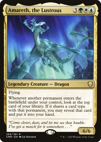 Amareth, the Lustrous (CMR-266)  - Commander Legends