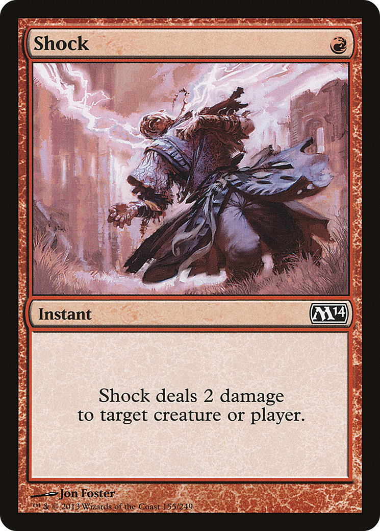 Shock (M14-155)  Foil - Magic 2014