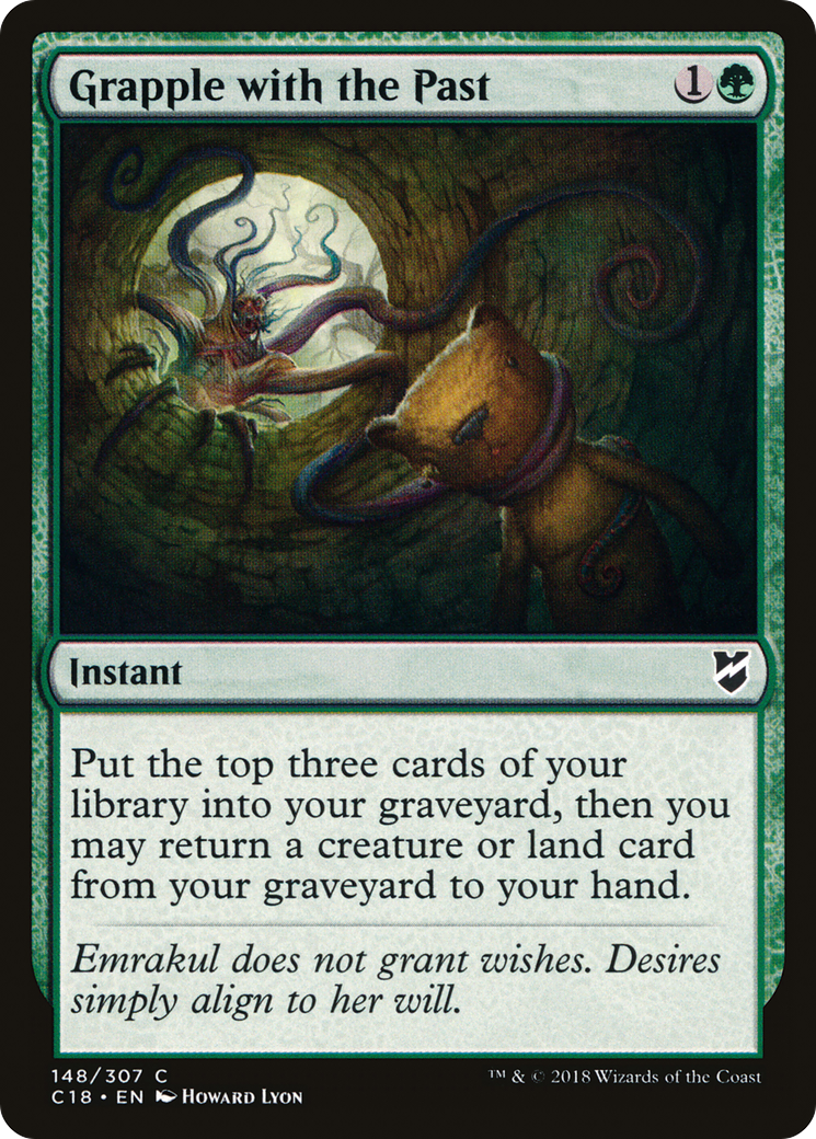 Grapple with the Past (C18-148)  - Commander 2018