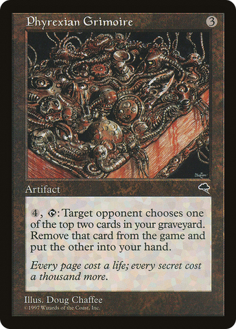 Phyrexian Grimoire (TMP-301)  - Tempest