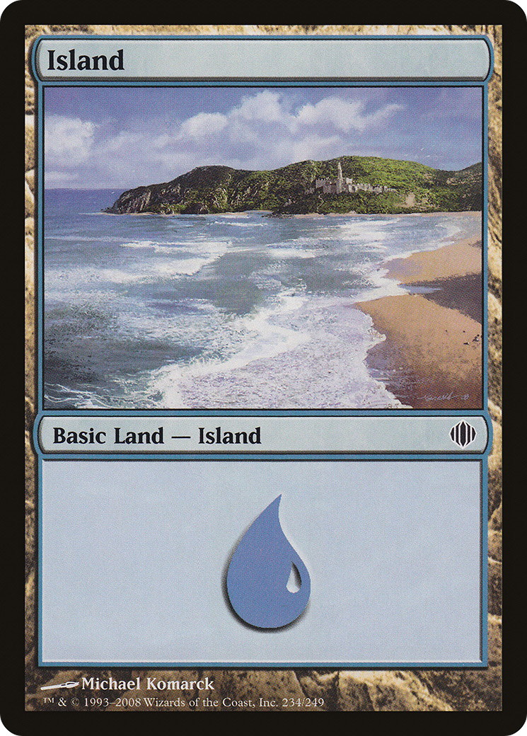 Island (234) (ALA-234)  - Shards of Alara