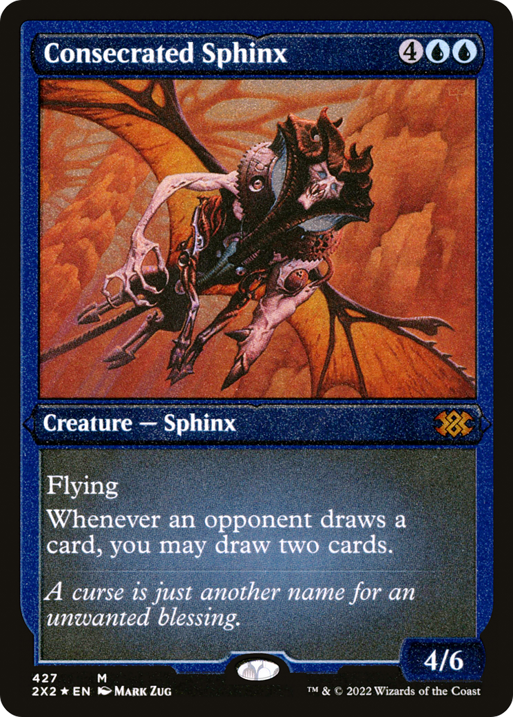 Consecrated Sphinx (Foil Etched) (2X2-427)  Foil - Double Masters 2022