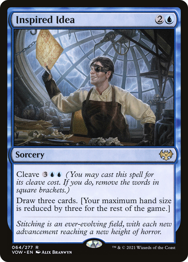Inspired Idea (VOW-064)  Foil - Innistrad: Crimson Vow