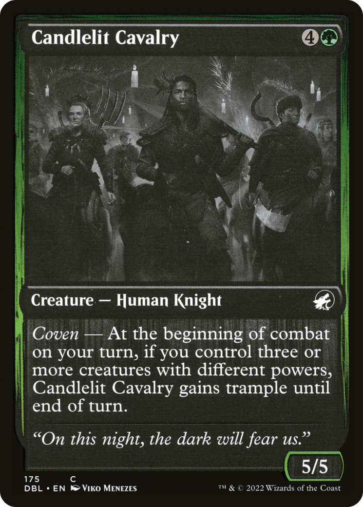 Candlelit Cavalry (DBL-175) - Innistrad: Double Feature Foil