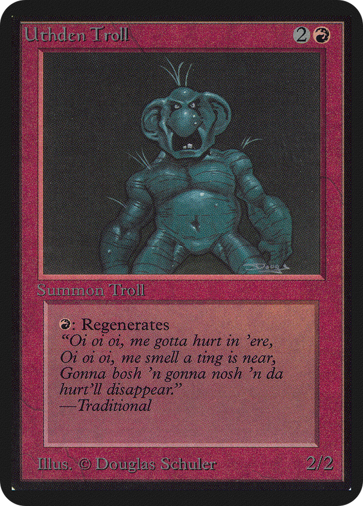 Uthden Troll (LEA-)  - Limited Edition Alpha