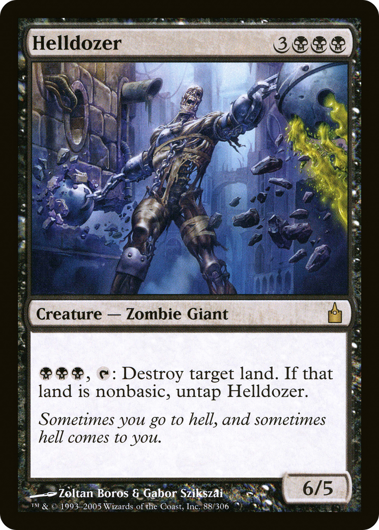 Helldozer (RAV-088)  Foil - Ravnica: City of Guilds