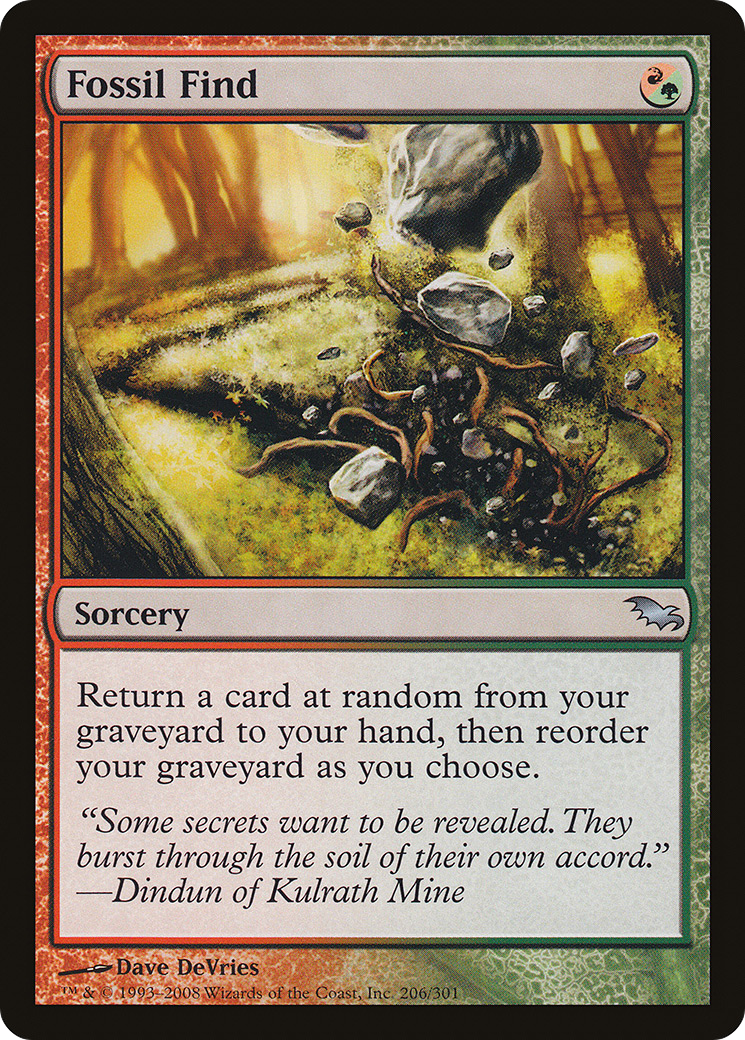 Fossil Find (SHM-206)  - Shadowmoor