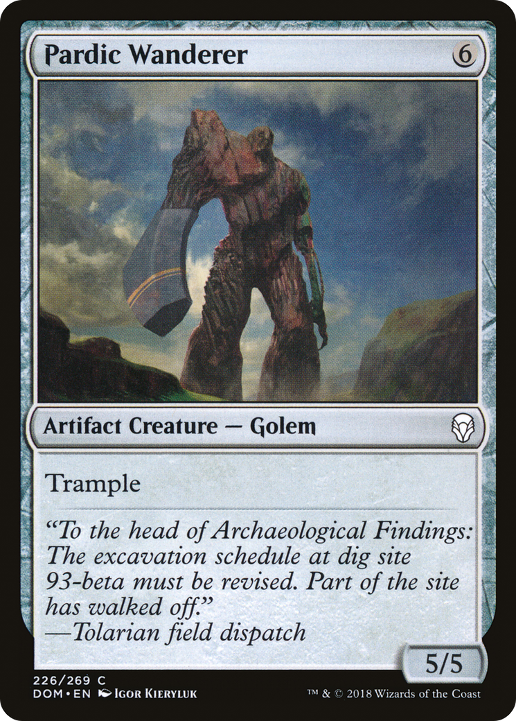 Pardic Wanderer (DOM-226)  Foil - Dominaria