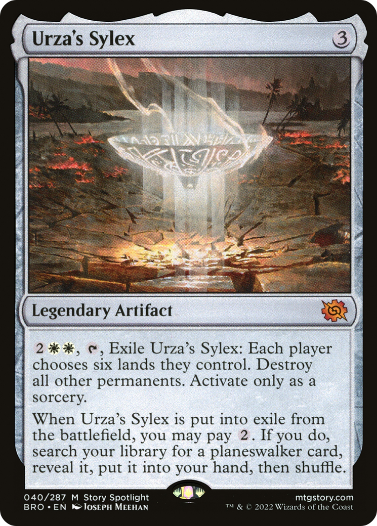 Urza's Sylex (BRO-040)  Foil - The Brothers' War