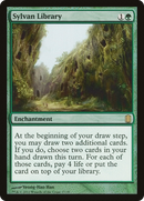 Sylvan Library (CM1-017)  Foil - Commander's Arsenal