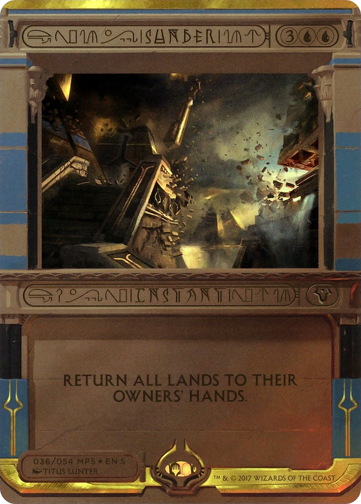 Sunder (MPS2-036) - Amonkhet Invocations (Borderless) Foil