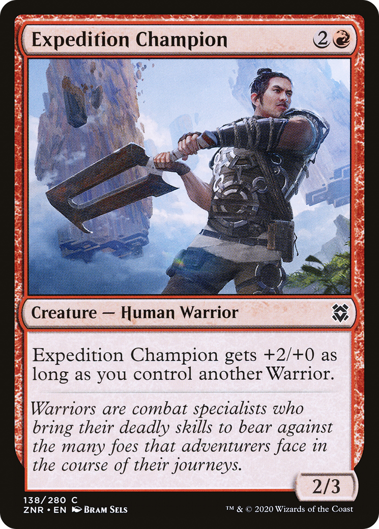 Expedition Champion (ZNR-138)  Foil - Zendikar Rising