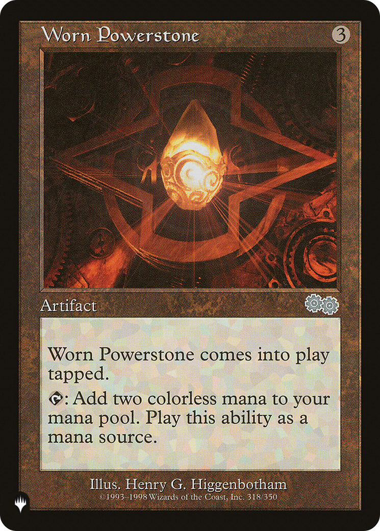 Worn Powerstone (LIST-318/350)  - The List