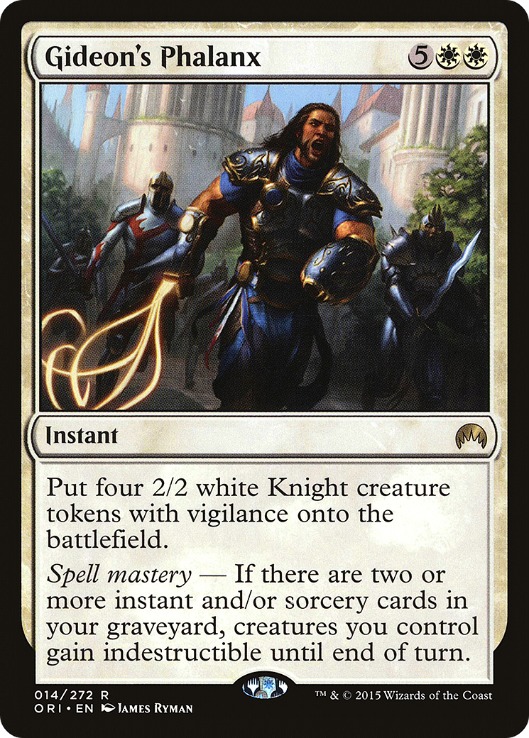 Gideon's Phalanx (ORI-014)  Foil - Magic Origins