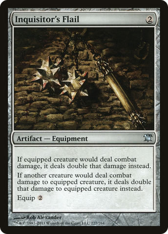 Inquisitor's Flail (ISD-227)  Foil - Innistrad
