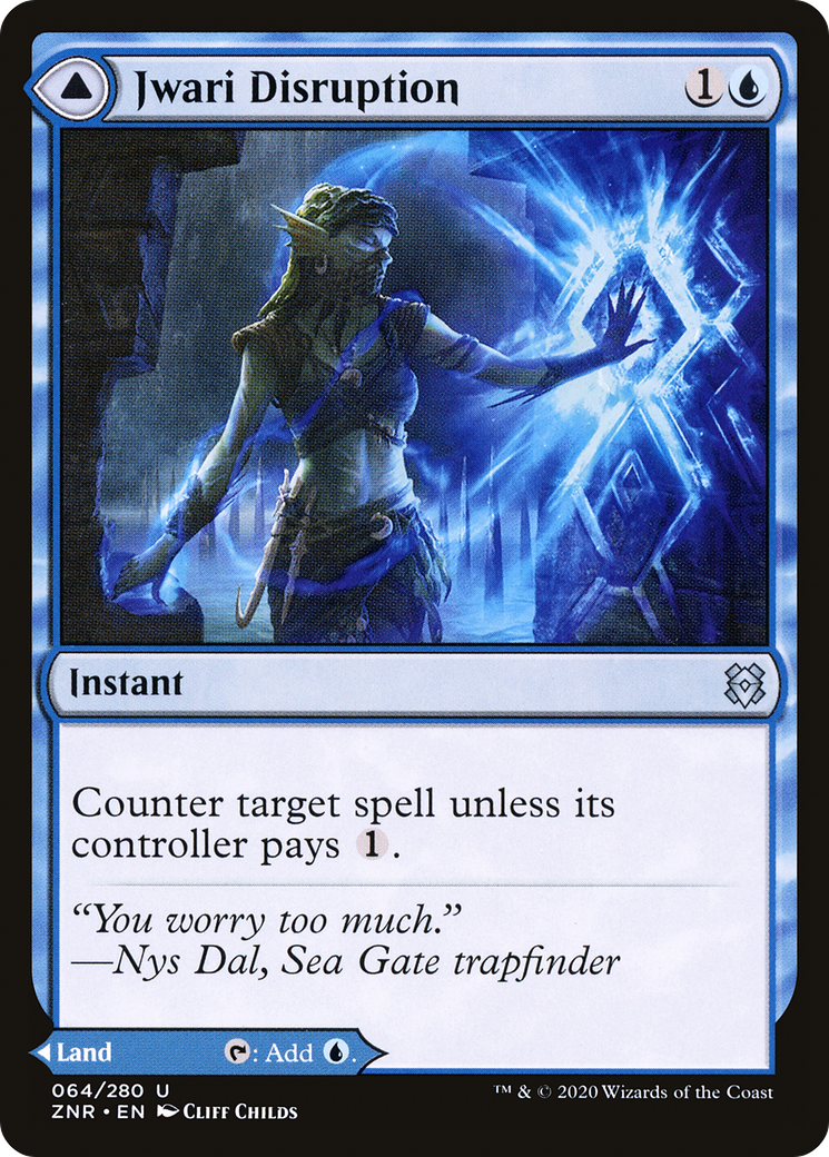 Jwari Disruption (ZNR-064)  - Zendikar Rising