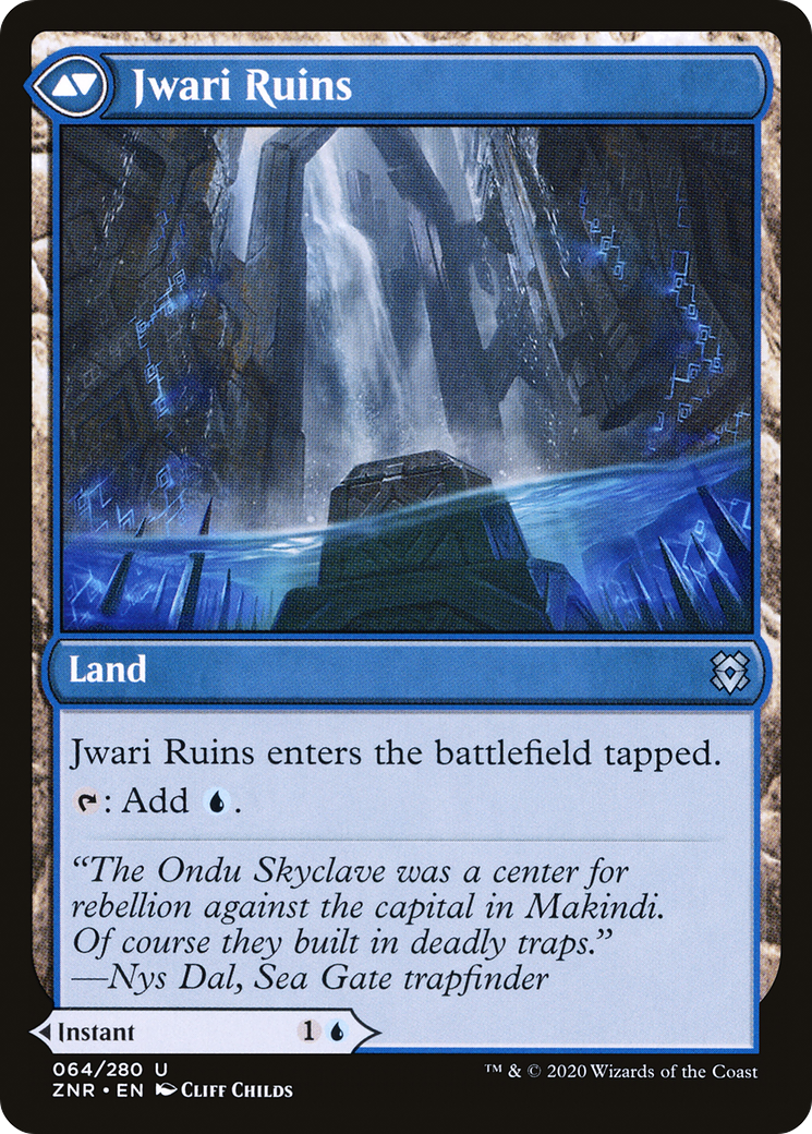 Jwari Disruption (ZNR-064)  - Zendikar Rising