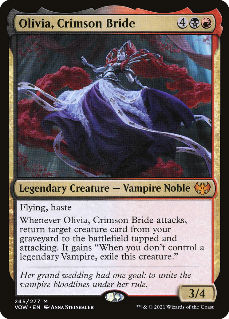Olivia, Crimson Bride (VOW-245)  - Innistrad: Crimson Vow