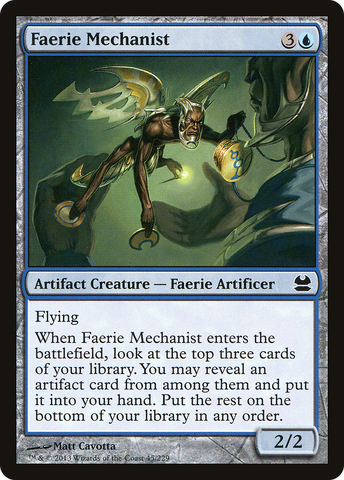 Faerie Mechanist (MMA-045)  - Modern Masters