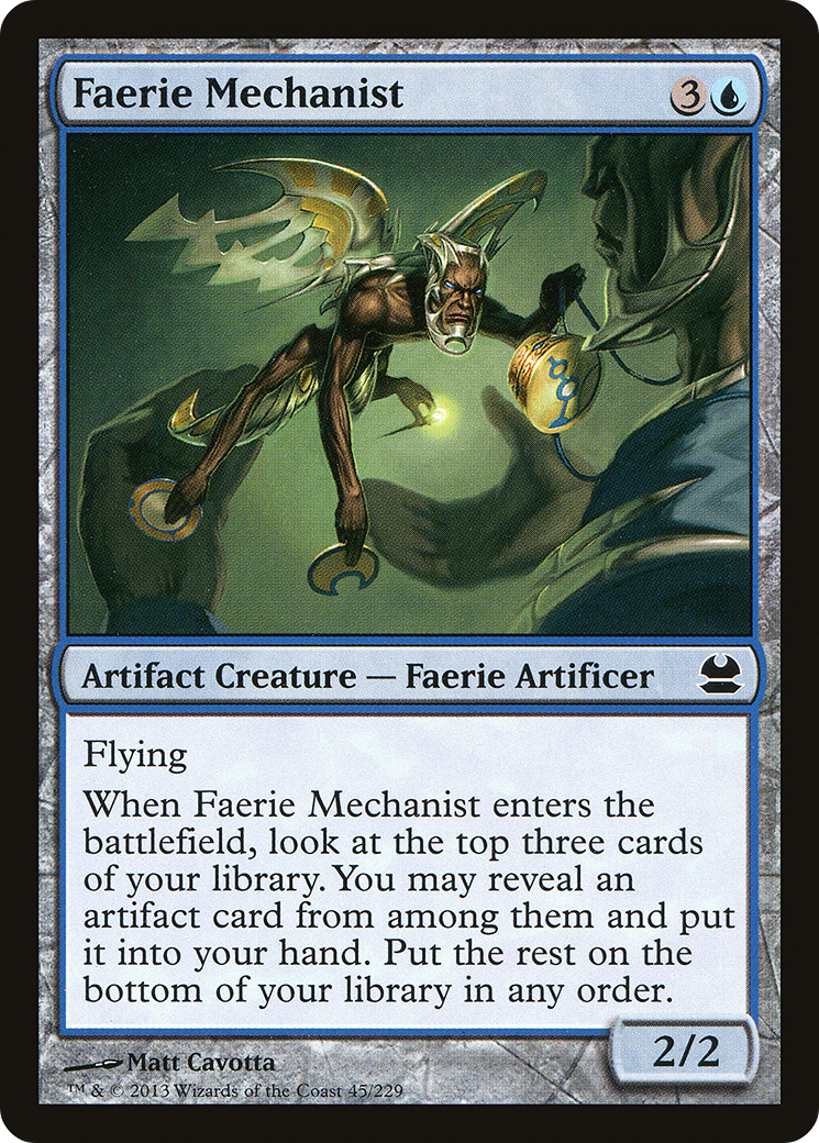 Faerie Mechanist (MMA-045)  - Modern Masters