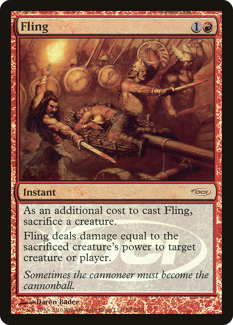Fling (DCI) (WPN-050) - DCI Promos Foil