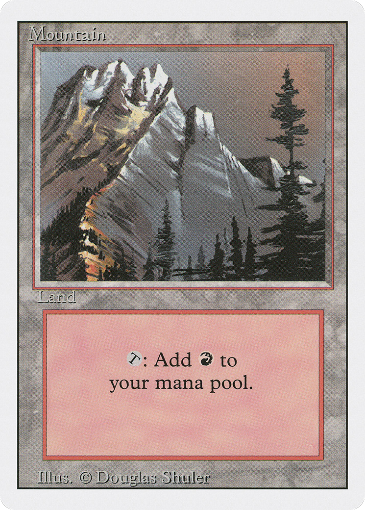 Mountain (A) (3ED-290)  - Revised Edition