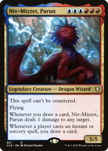 Niv-Mizzet, Parun (CLB-851)  - Commander Legends: Battle for Baldur's Gate