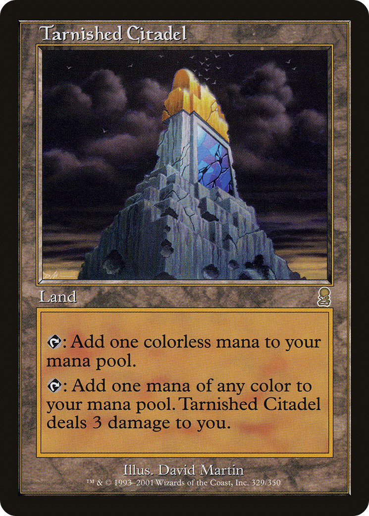 Tarnished Citadel (ODY-329)  Foil - Odyssey