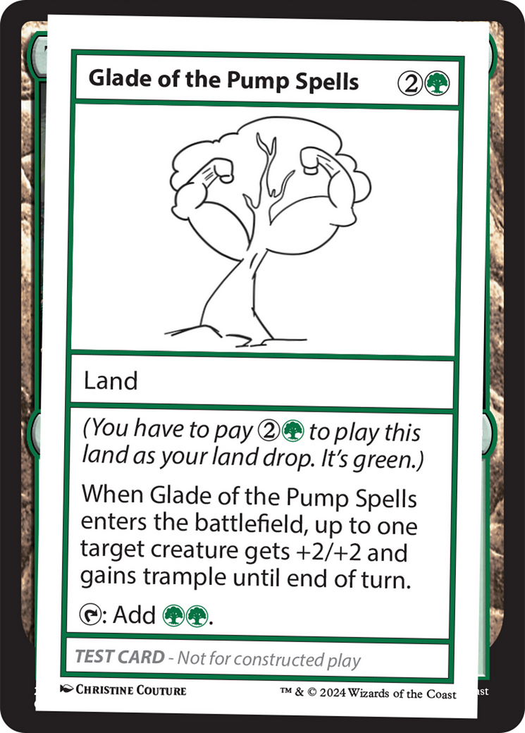 Glade of the Pump Spells (MB2PC-)  - Mystery Booster 2