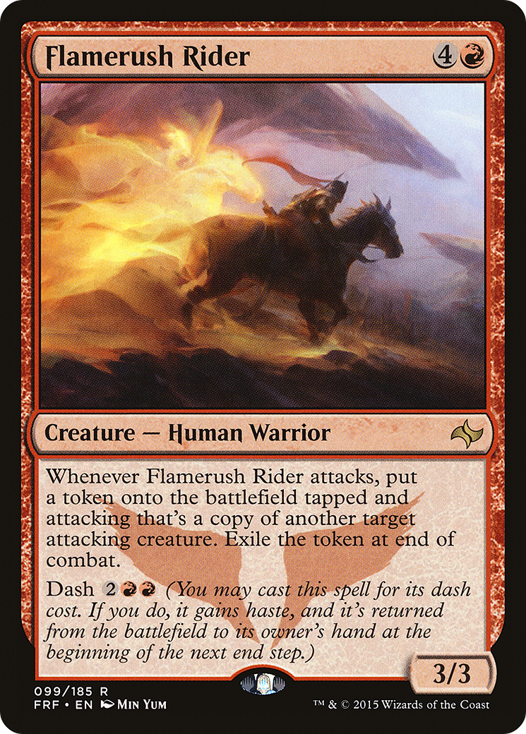 Flamerush Rider (FRF-099)  - Fate Reforged