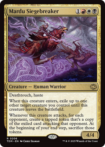 Mardu Siegebreaker (TDM-206)  - Tarkir: Dragonstorm