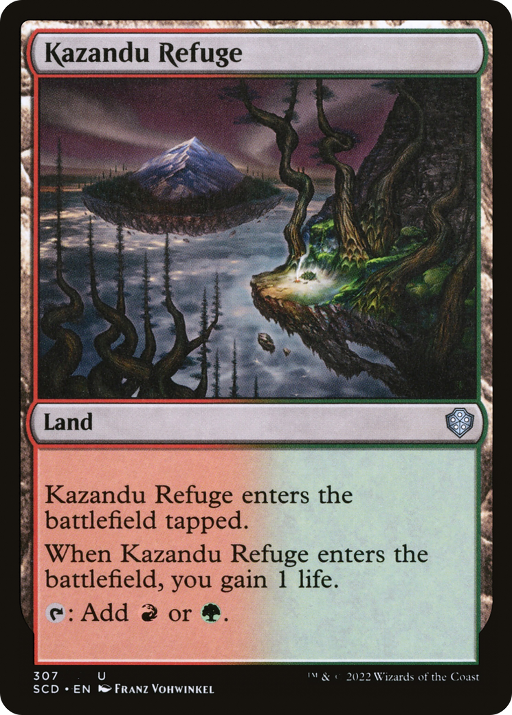Kazandu Refuge (SCD-307)  - Starter Commander Decks