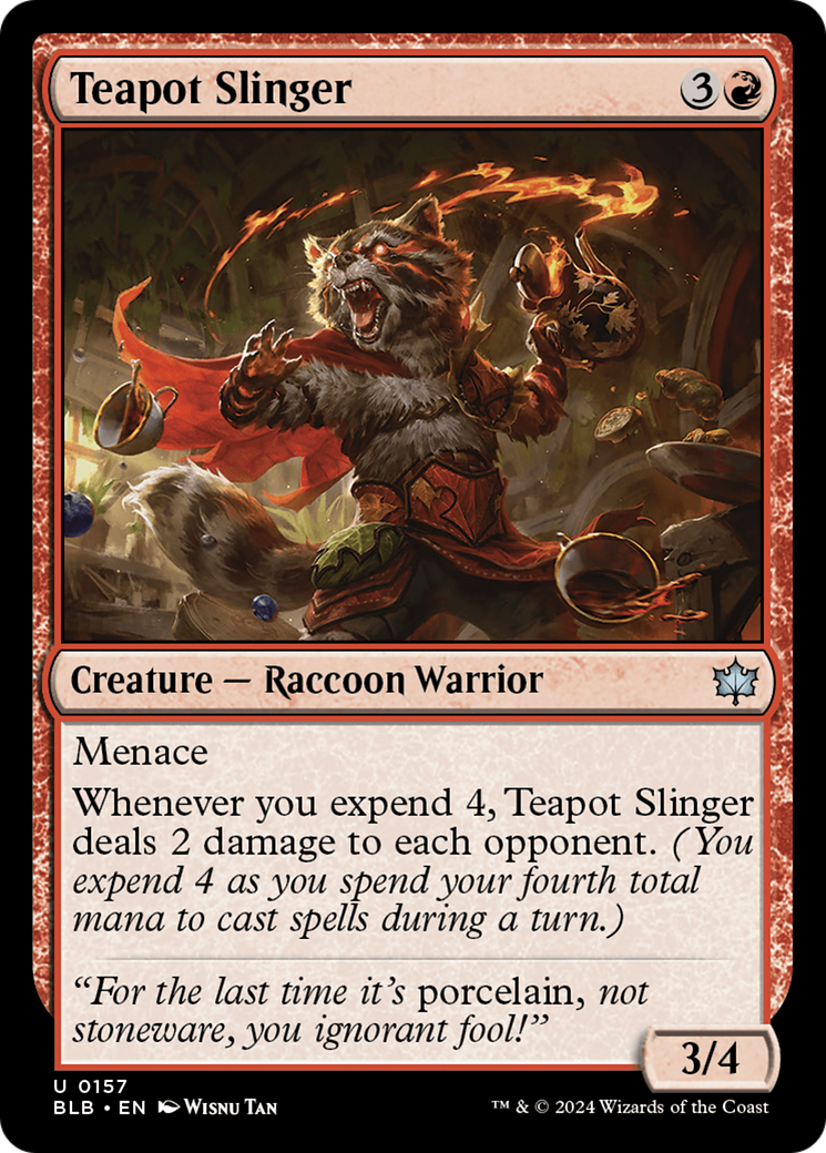 Teapot Slinger (BLB-157)  - Bloomburrow