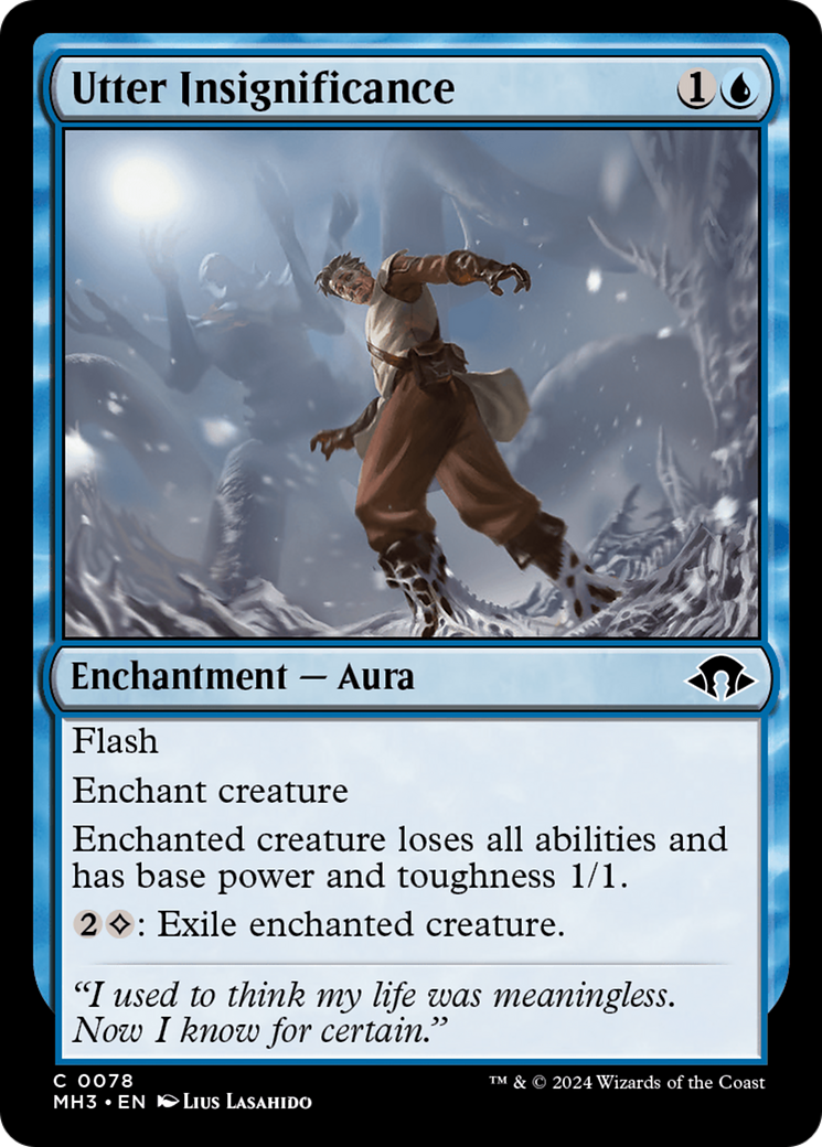 Utter Insignificance (MH3-078)  - Modern Horizons 3