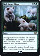 Fade from History (PRE-177)  Foil - The Brothers' War Promos
