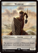 Warrior Token (SLD-1752)  - Secret Lair Drop