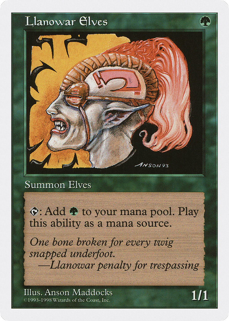 Llanowar Elves (ATH-069)  - Anthologies