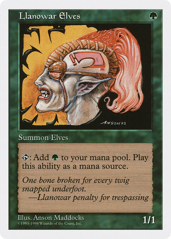 Llanowar Elves (ATH-069)  - Anthologies