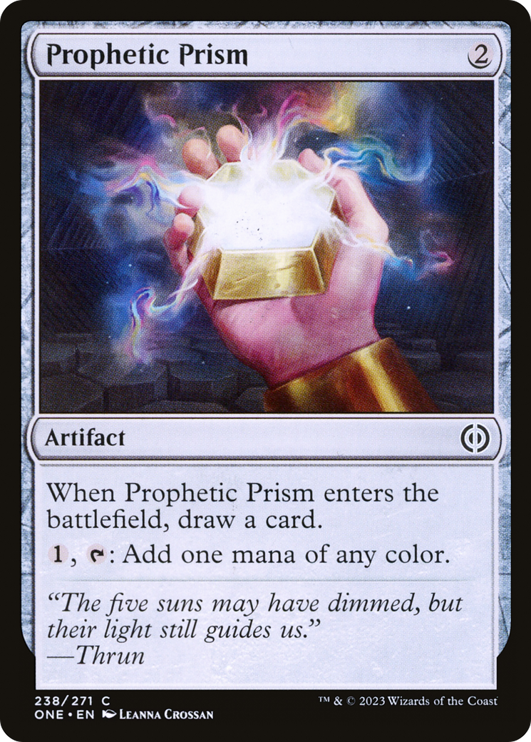 Prophetic Prism (ONE-238)  Foil - Phyrexia: All Will Be One