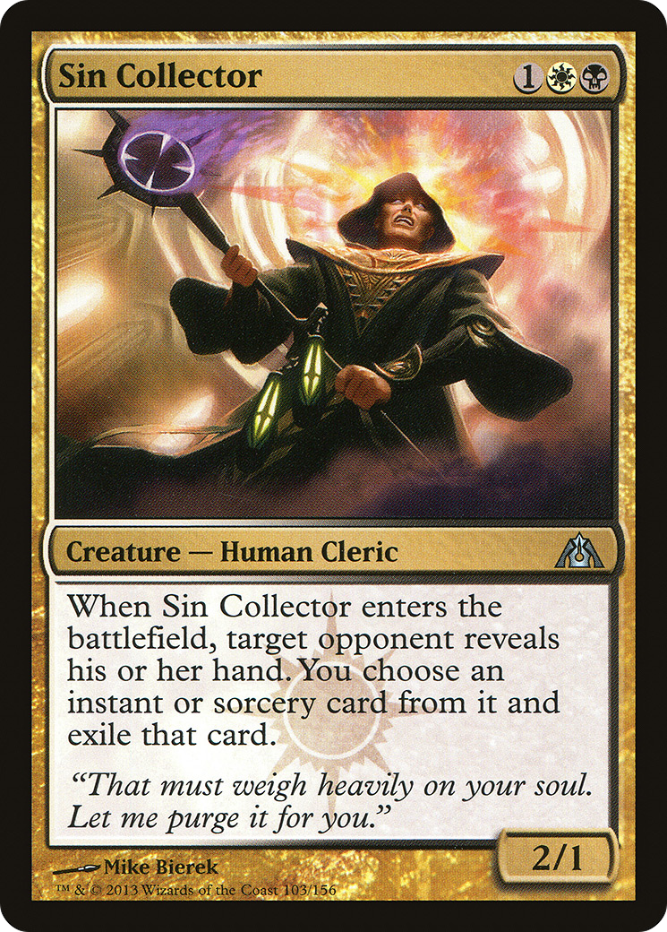 Sin Collector (DGM-103)  Foil - Dragon's Maze