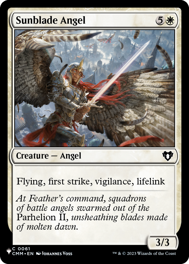Sunblade Angel (LIST-CMM-61)  - The List